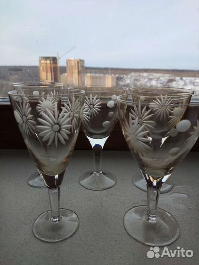 Рюмки и бокалы, фужеры