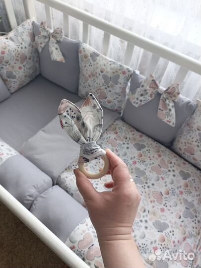 Бортики в детскую кроватку новые