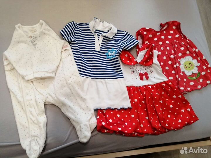 Детские вещи для девочки до года