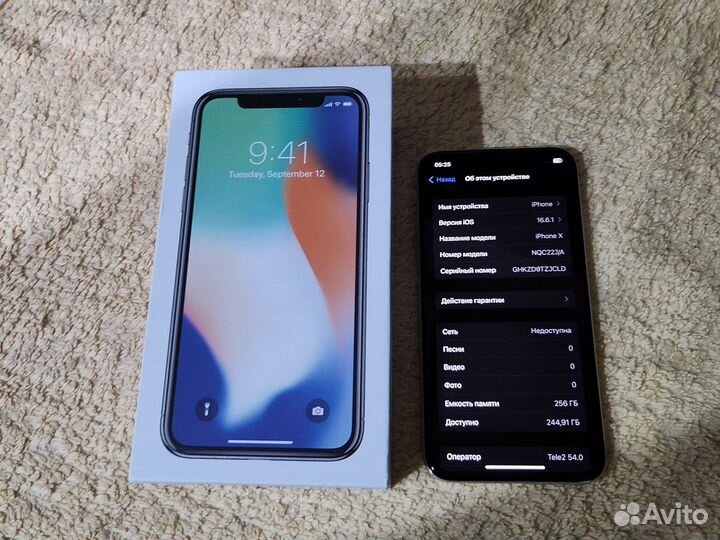 iPhone X 256 gb