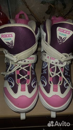 Раздвижные коньки на девочку