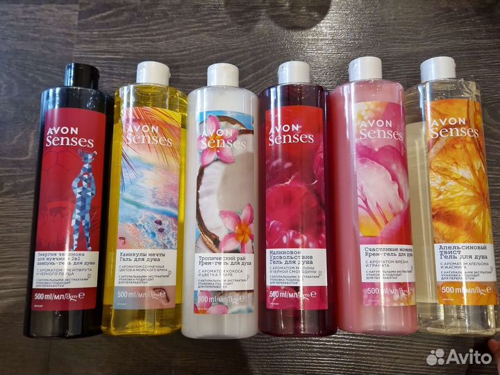 Гель для душа senses 500мл