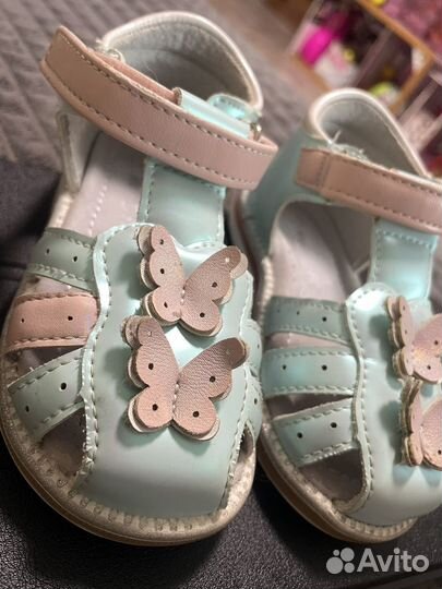 Босоножки для девочки 23 размер