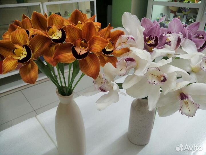 Гипсофила. Орхидея. Букеты и композиции