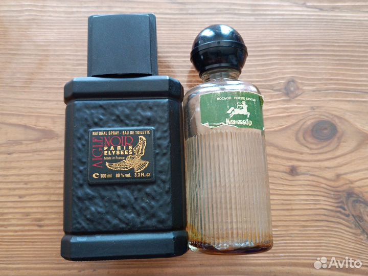 Винтажная мужская туалетная вода 80-90гг СССР