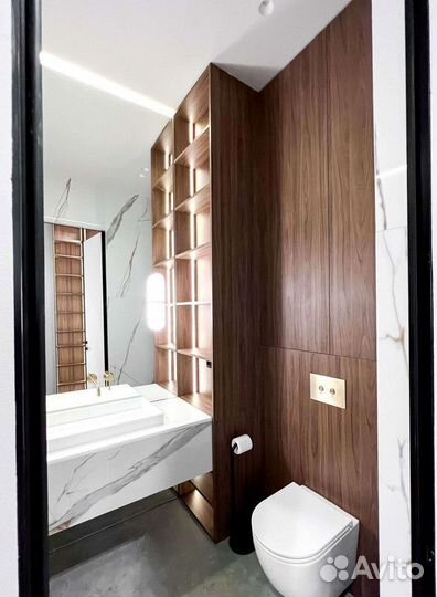 Влагостойкие шкафы для ванной комнаты на заказ