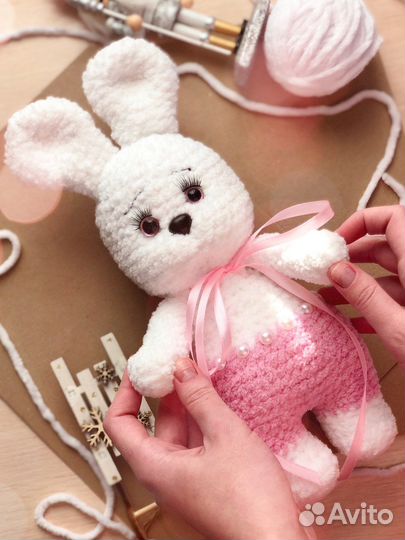 Вязаные игрушки ручной работы