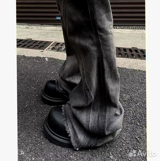 Джинсы клеш Rick Owens Jeans