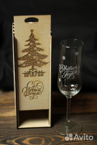 Гравировка на бокалах, фужерах и т.д. лазером