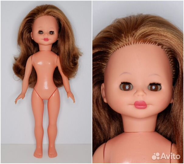 Винтажная кукла ГДР 39 см