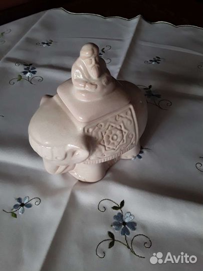 Чайница слоник керамика