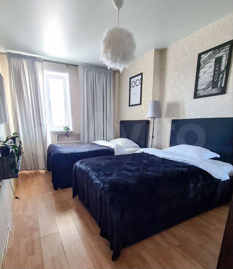 3-к. квартира, 60 м², 6/9 эт.