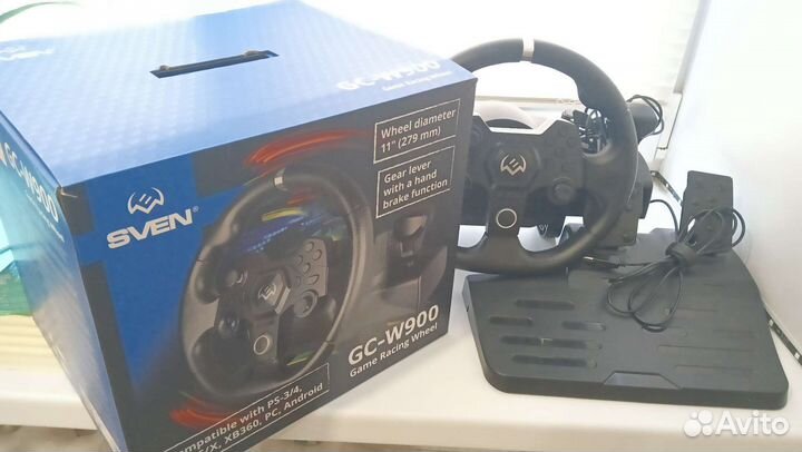 Игровой руль sven GC-W900