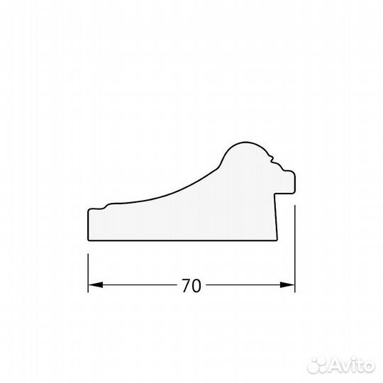 Зеркало Evoform Exclusive 73х53 BY 3379 с фацетом