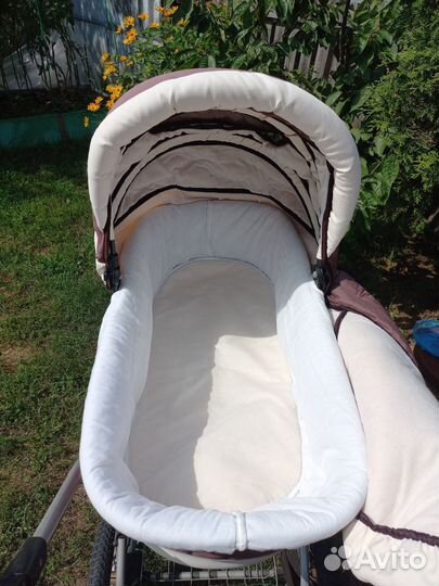 Коляска детская 2 в 1 lisa PC люлька и прогулочная