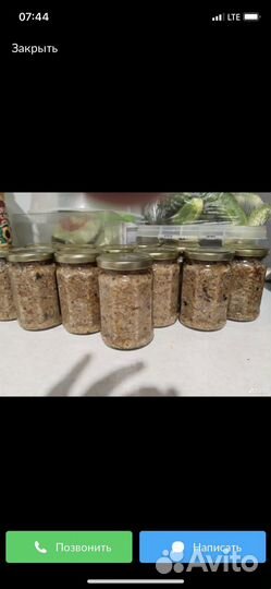 Грибы,соленья,варенья,салатики,икра,компоты