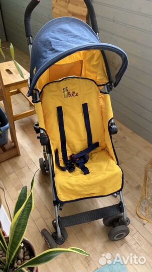 Коляска трость maclaren quest yellow submarine