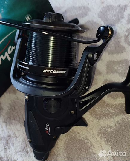 Карповая катушка boya by jyc 8000 с байтраннером