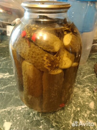 Огурцы соленые