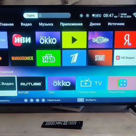 Телевизор SMART tv с wifi 43 дюйма