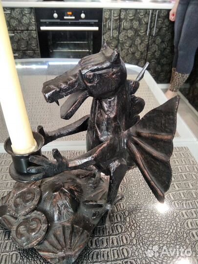 Дракончик.Подсвечник