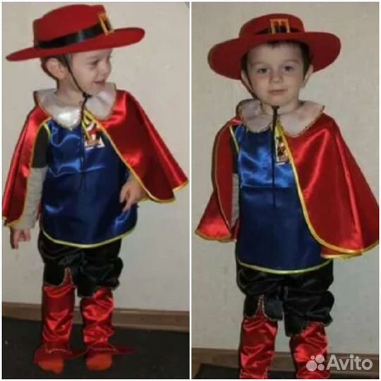 Новогодний костюм Кот в сапогах, султан