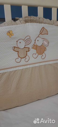 Бортики в детскую кроватку