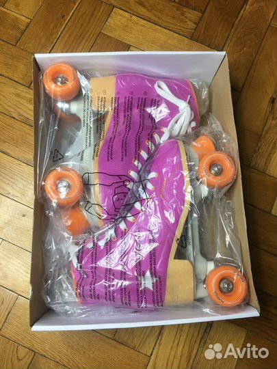 Ролики hudora квады 41