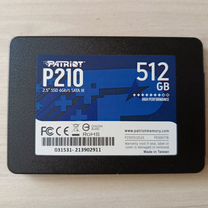 Ssd Patriot P210 512Gb