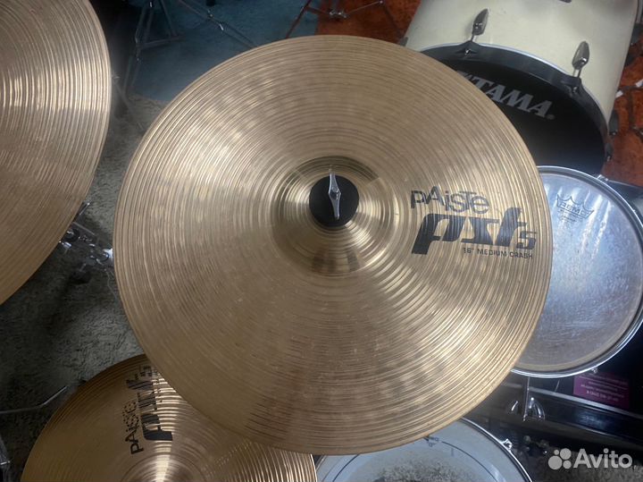 Тарелки Paiste, Sabian. Crash, Ride, Hat