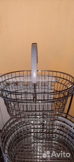 Корзина хромированная (16 литров )