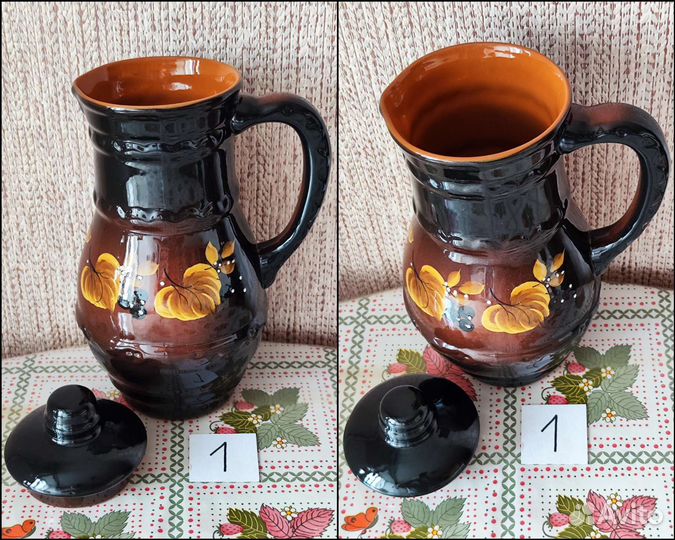 Керамика СССР кувшин ваза салатник посуда чаша кер