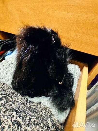 Шапка норковая женская