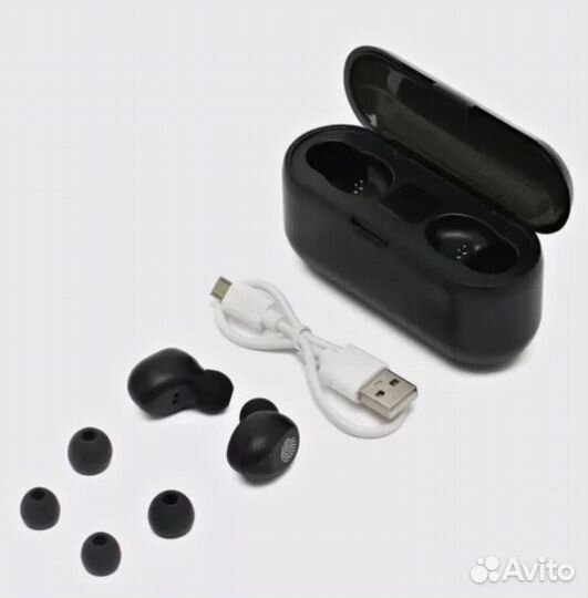 Беспроводные bluetooth наушники TWS F9 с микрофоно