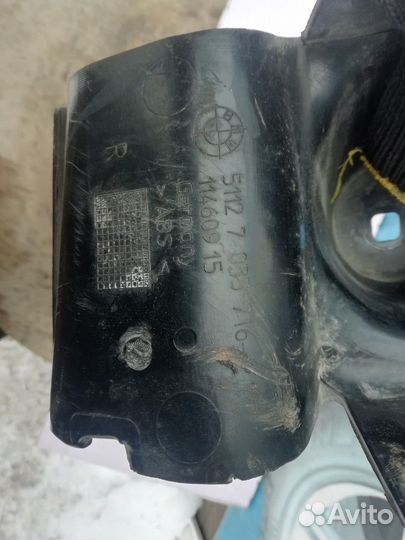 Кронштейн усилитель заднего бампера на 525 бмв е60