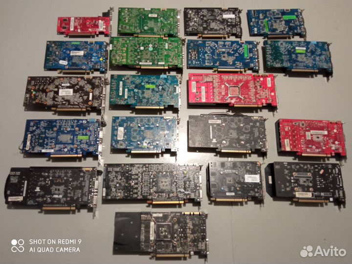 Рабочие видеокарты PCI-Ex