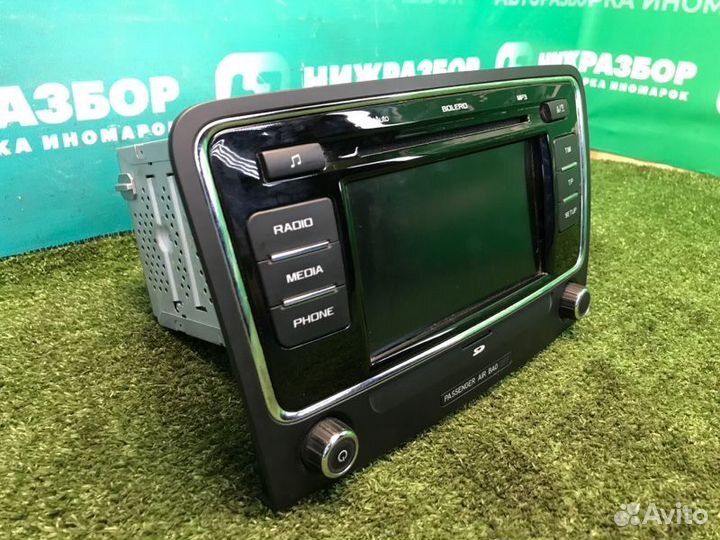 Магнитола Skoda Superb 3T 2.0 clja TDI 2012