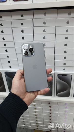 Муляж iPhone 15 pro Max цвет серый титан