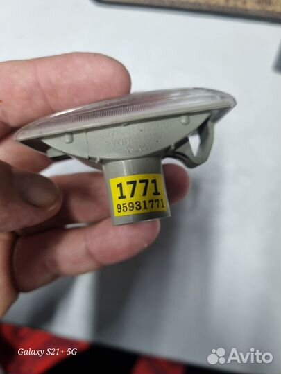 Повторитель поворотов крыло chevrolet cruze