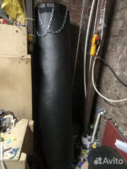 Боксерский мешок эко кожа толстый тяжёлый