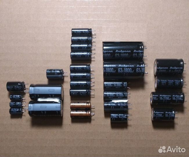 Аудио конденсаторы Rubycon ZL