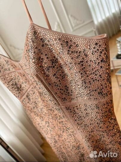 Роскошное платье Ermanno Scervino, со стразами