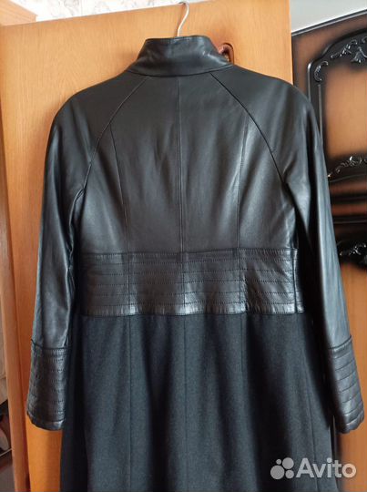 Пальто женское демисезонное 50 52 шерстяное