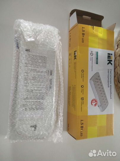 Светильник светодиодный аварийный