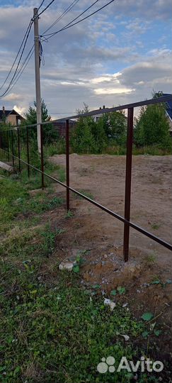 Столбы заборные