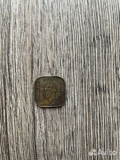 1 цент 1943 Малайя