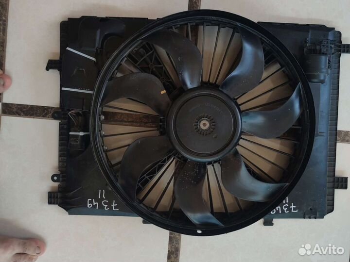 Вентилятор mercedes 212