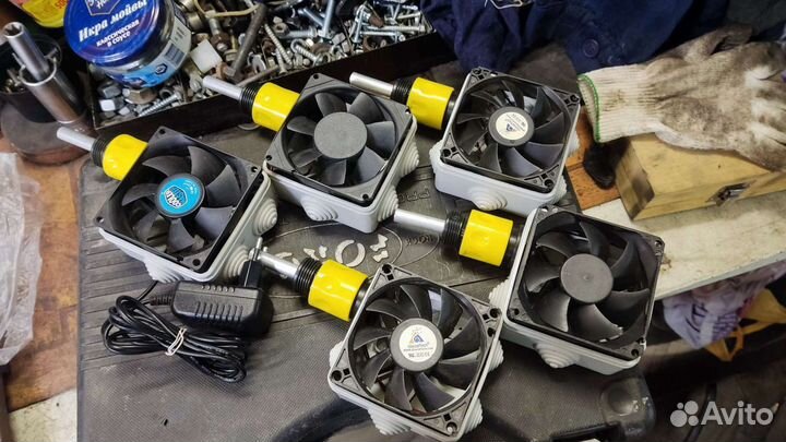 Нагнетатель воздуха для дымогенератора