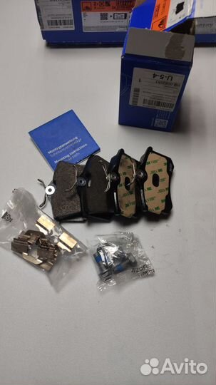 Тормозные диски, колодки тормозные задние