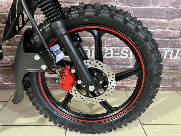 Мопед Alpha Black Premium 125 Off Road (2023г.в)